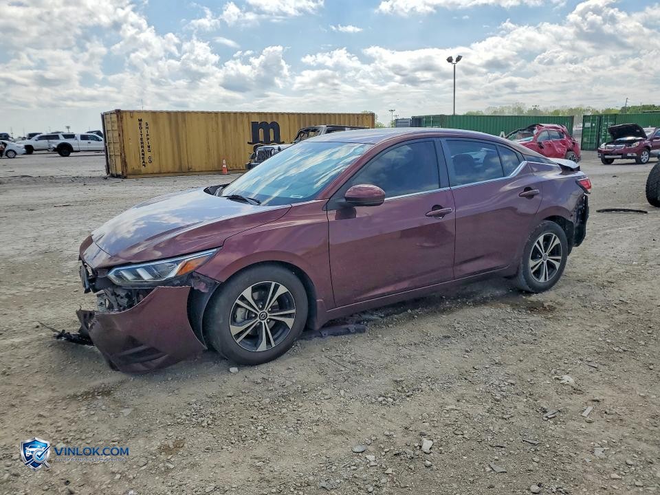 2020 NISSAN SENTRA SV – Lot 50781266 auction photo