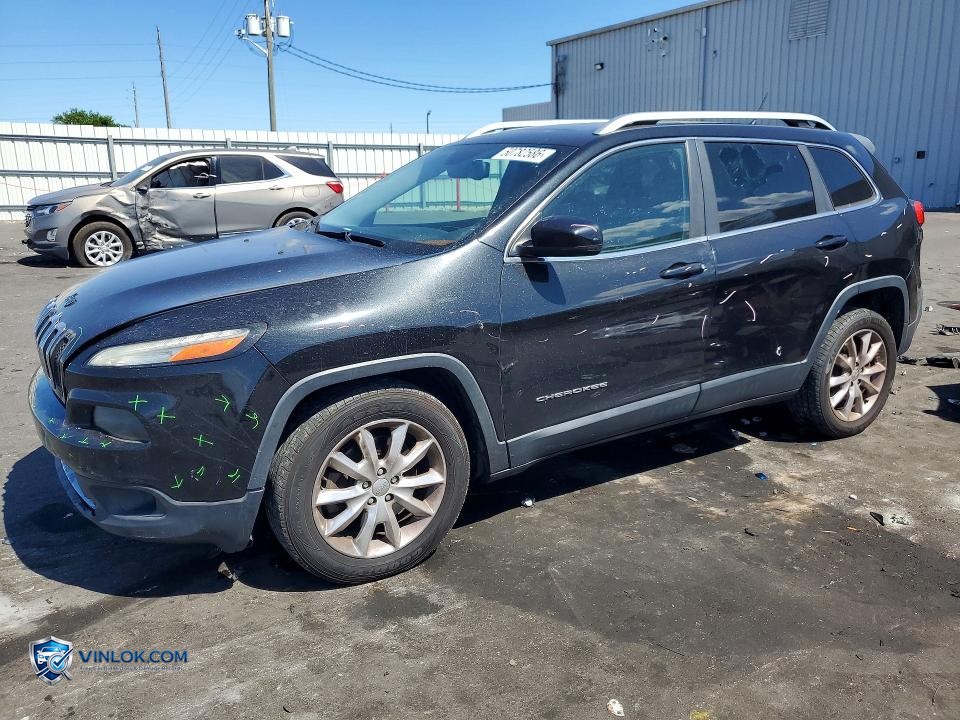 2014 JEEP CHEROKEE LIMITED – Lot 50782586 auction photo