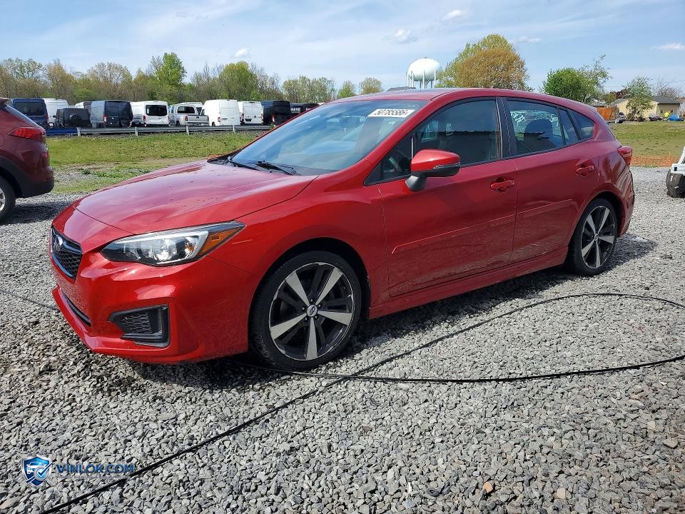 2018 SUBARU IMPREZA SPORT – Lot 50785586 auction photo