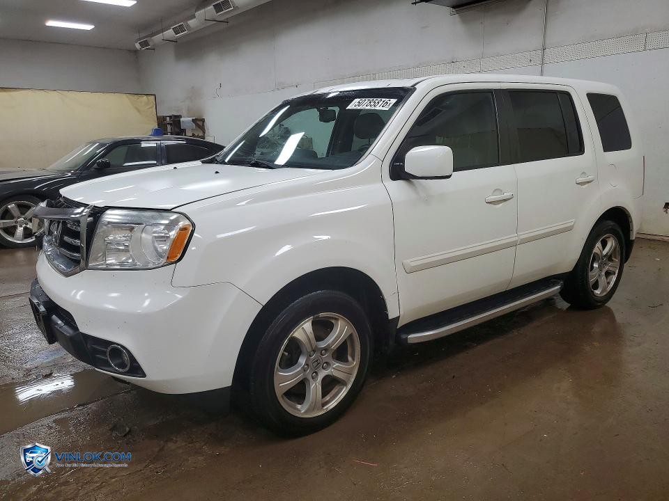 2015 HONDA PILOT EXLN – Lot 50785816 auction photo