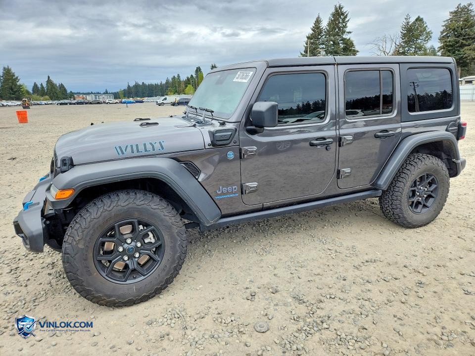 2024 JEEP WRANGLER 4XE – Lot 50786366 auction photo