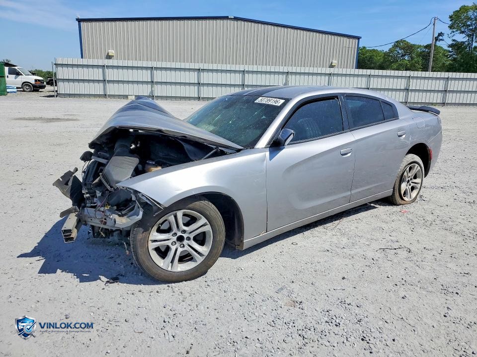 2016 DODGE CHARGER SE – Lot 50789196 auction photo