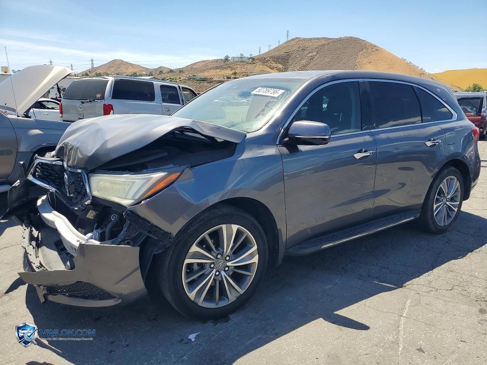 2017 ACURA MDX TECHNOLOGY – Lot 50789786 auction photo