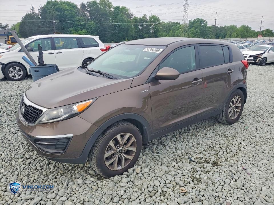 2015 KIA SPORTAGE LX – Lot 50794806 auction photo