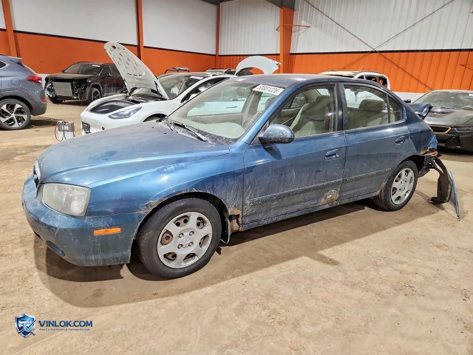 2001 HYUNDAI ELANTRA GL – Lot 50801226 auction photo