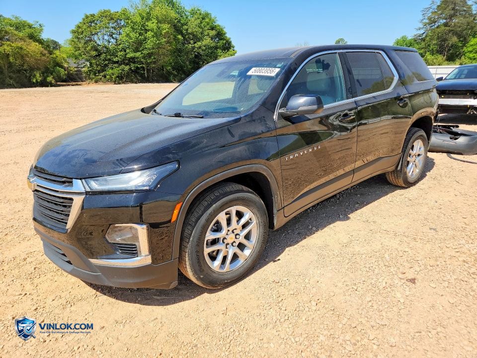 2022 CHEVROLET TRAVERSE LS – Lot 50803956 auction photo