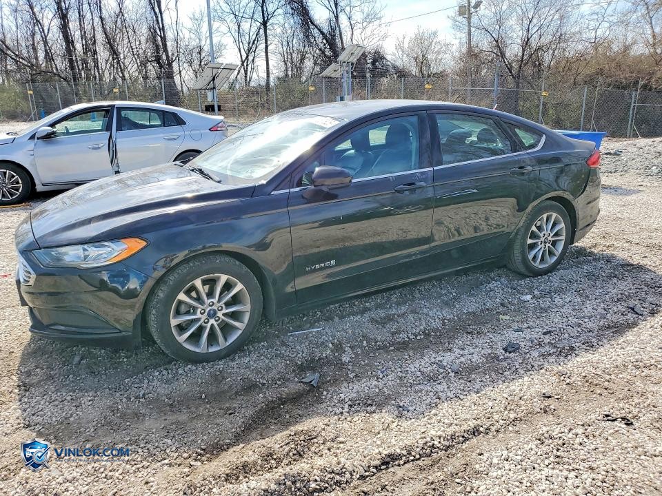 2017 FORD FUSION SE HYBRID – Lot 50805666 auction photo