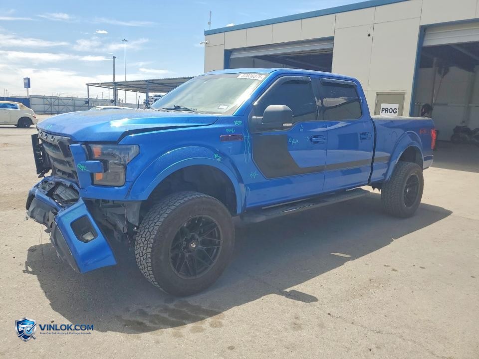 2016 FORD F150 SUPERCREW – Lot 50806076 auction photo