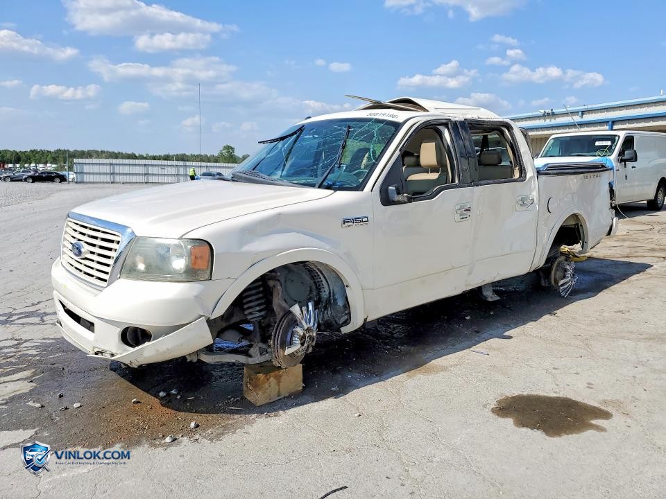 2008 FORD F150 SUPERCREW – Lot 50819196 auction photo