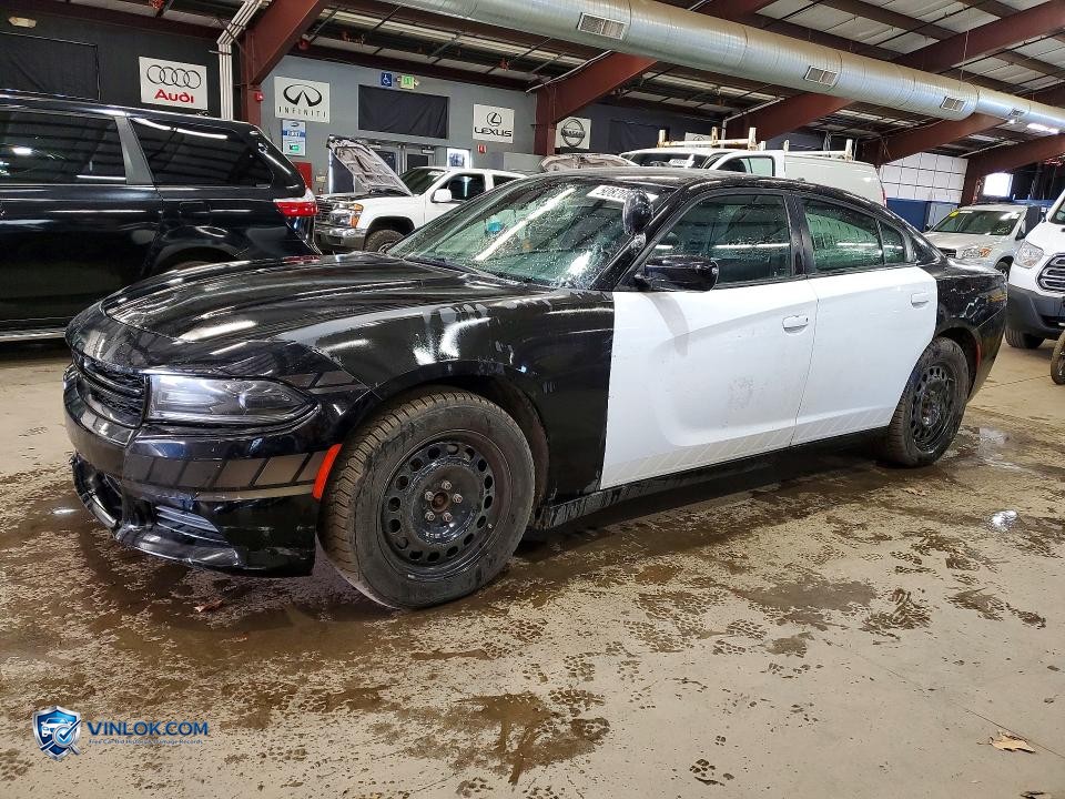 2018 DODGE CHARGER POLICE – Lot 50820546 auction photo