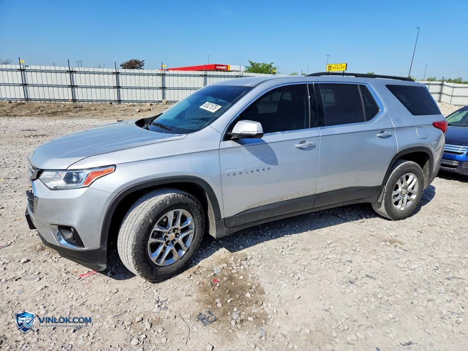 2020 CHEVROLET TRAVERSE LT – Lot 50821876 auction photo