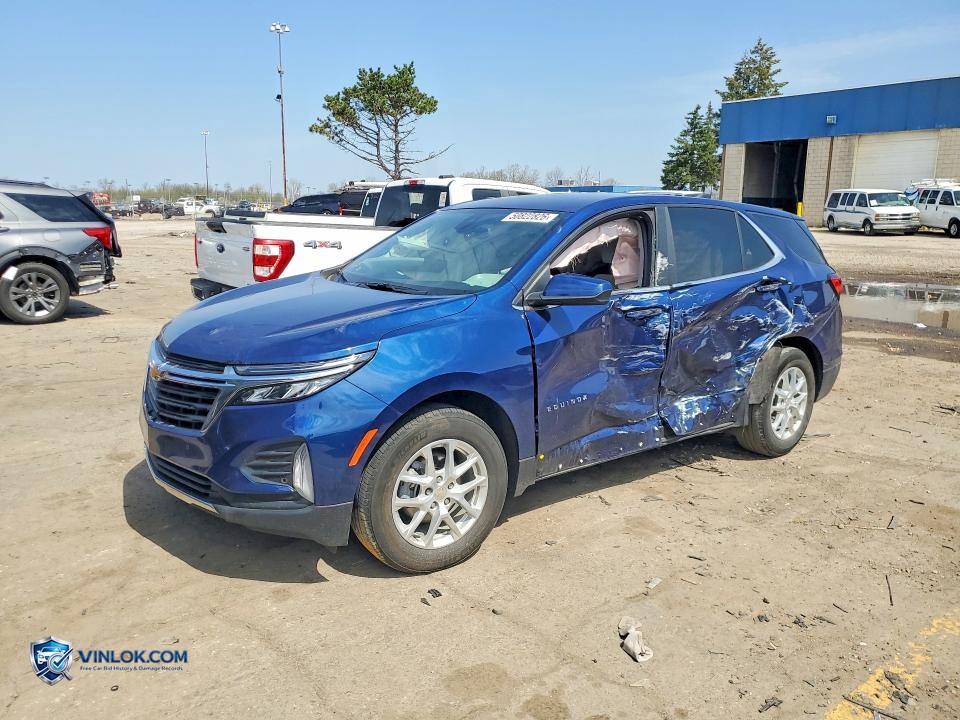 2022 CHEVROLET EQUINOX LT – Lot 50822826 auction photo