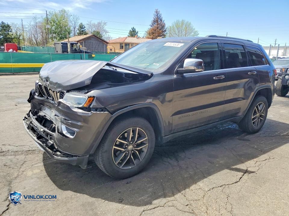 2018 JEEP GRAND CHEROKEE LIMITED – Lot 50824636 auction photo