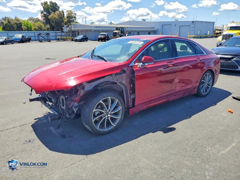 2019 LINCOLN MKZ RESERVE I – Lot 50824736 auction photo