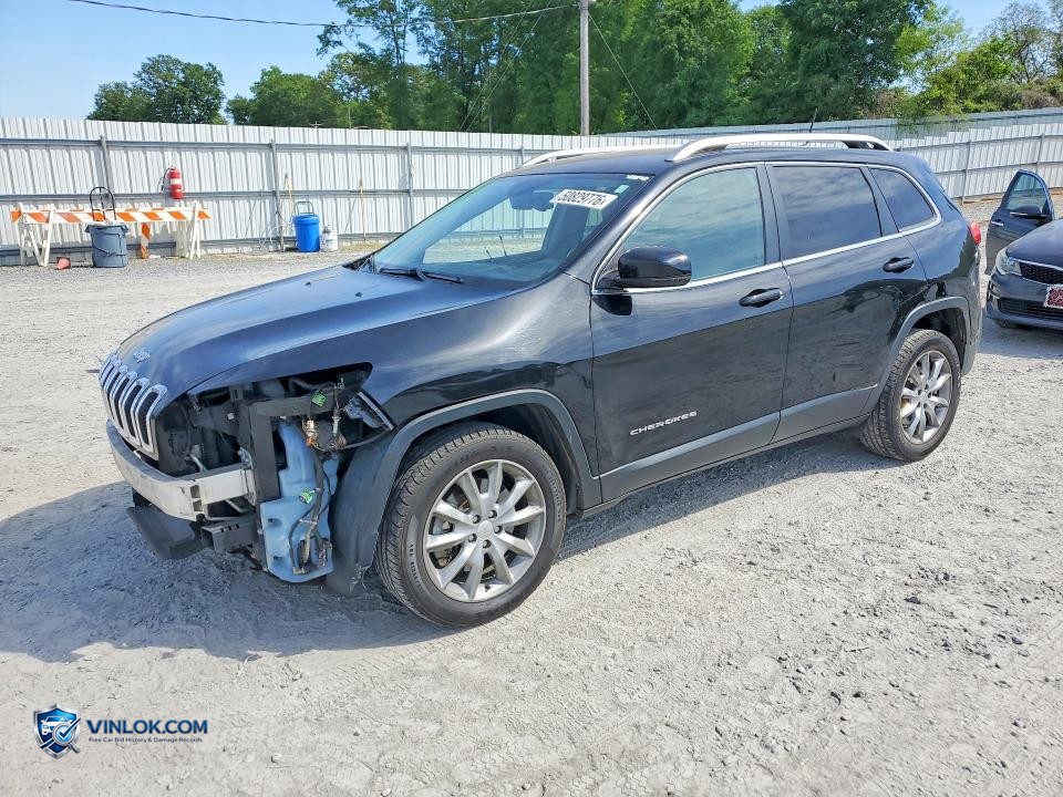 2018 JEEP CHEROKEE LIMITED – Lot 50829776 auction photo