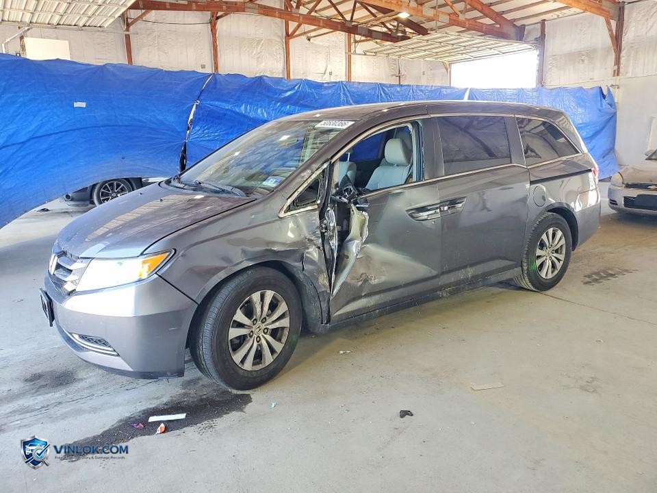 2017 HONDA ODYSSEY EX – Lot 50830366 auction photo