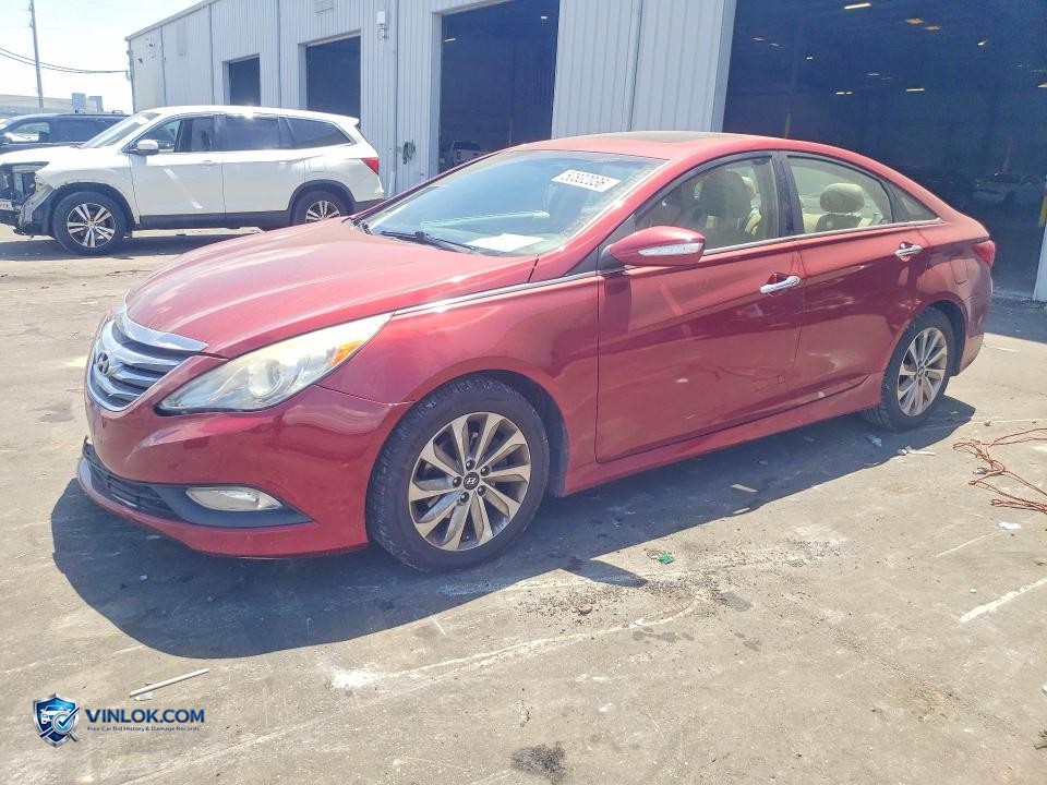 2014 HYUNDAI SONATA LIMITED 2.0T – Lot 50832036 auction photo