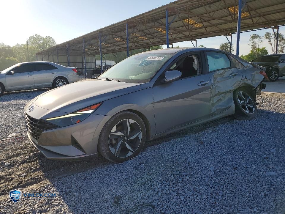 2023 HYUNDAI ELANTRA SEL – Lot 50832216 auction photo