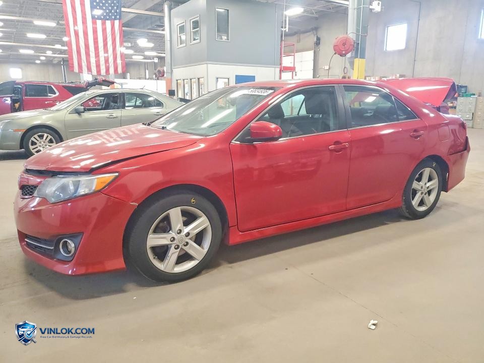 2013 TOYOTA CAMRY SE – Lot 50834936 auction photo