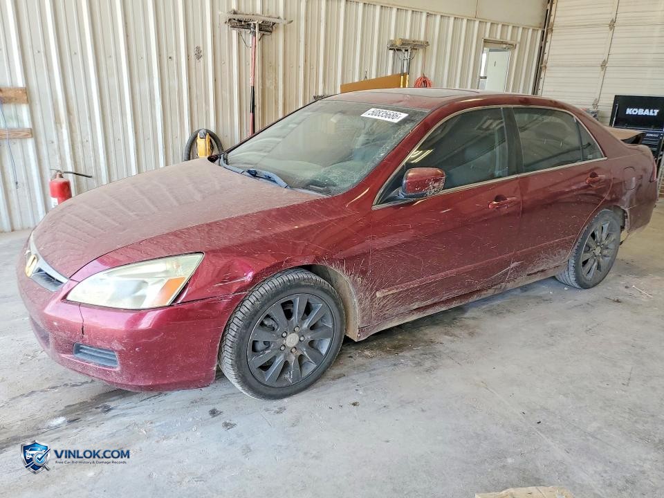 2006 HONDA ACCORD EX – Lot 50835686 auction photo