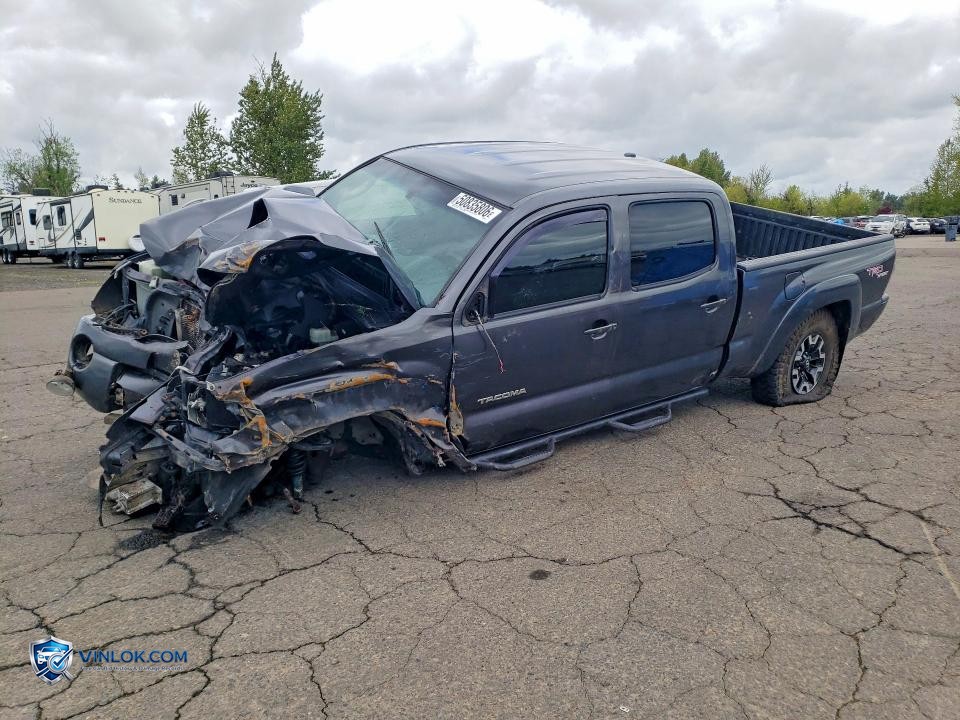 2010 TOYOTA TACOMA DOUBLE CAB LONG BED – Lot 50835806 auction photo