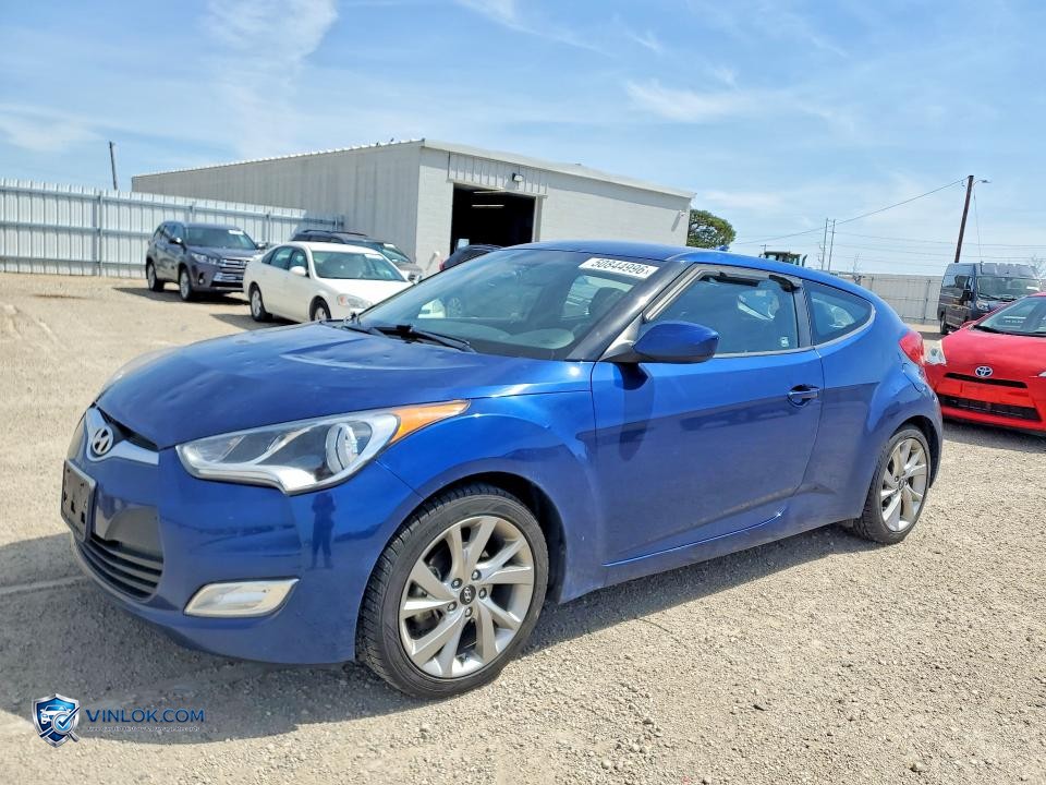 2017 HYUNDAI VELOSTER BASE – Lot 50844996 auction photo