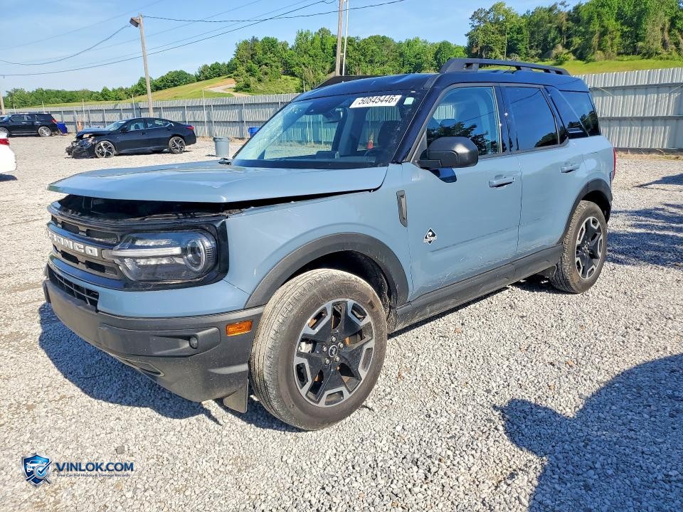 2024 FORD BRONCO SPORT OUTER BANKS – Lot 50845446 auction photo