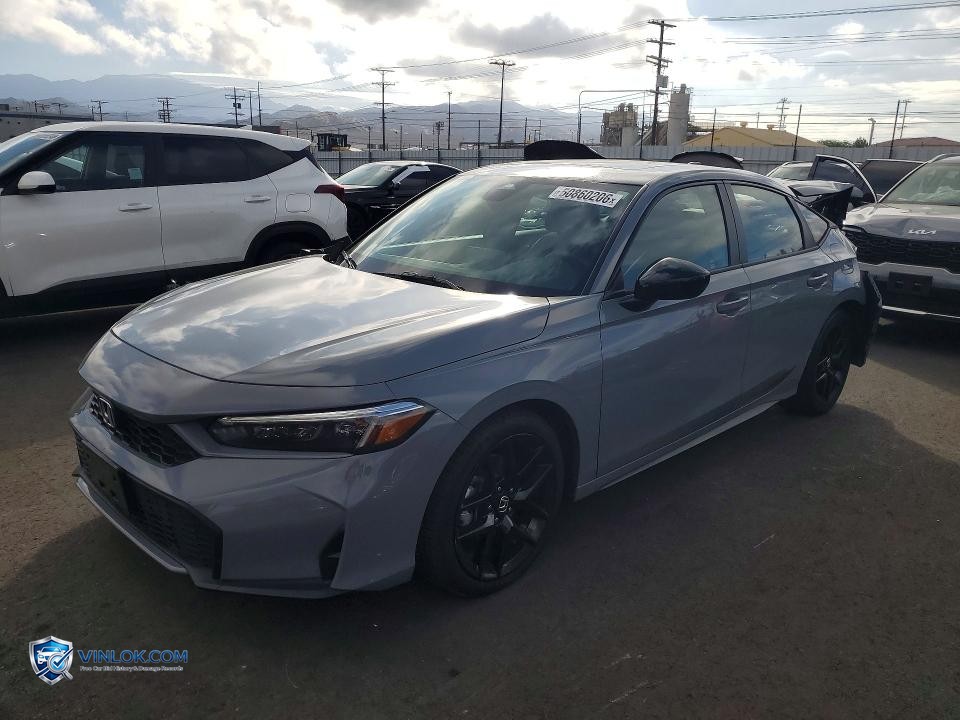 2025 HONDA CIVIC SPORT – Lot 50860206 auction photo
