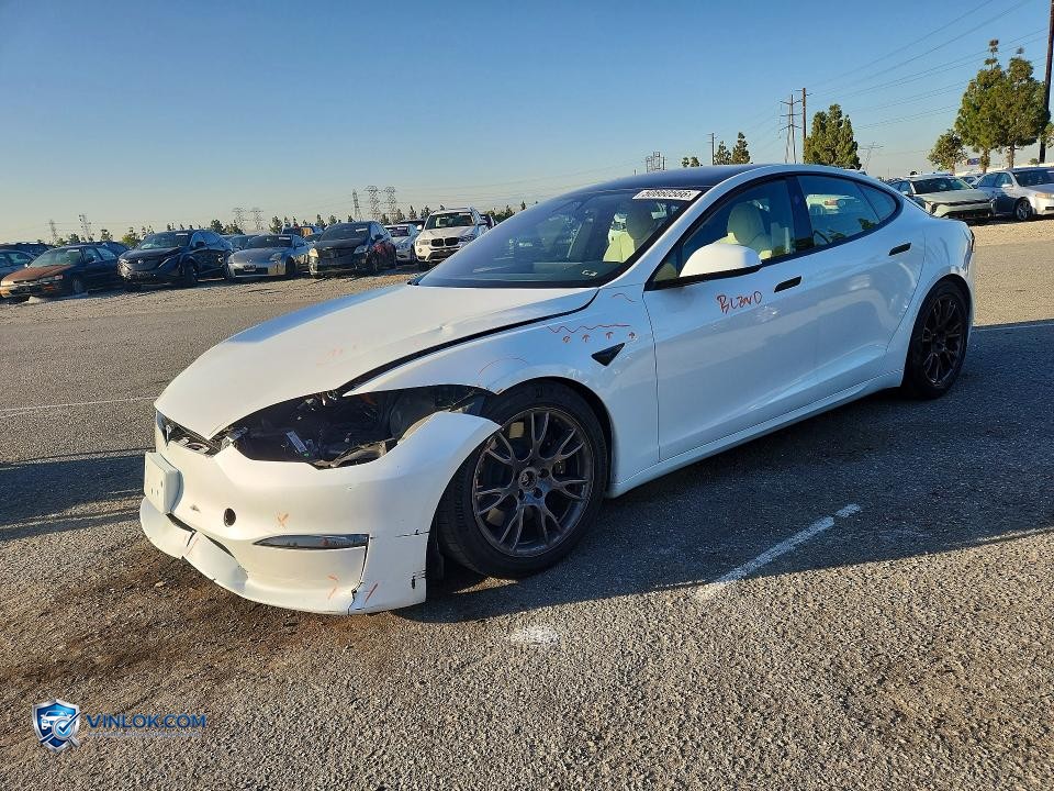 2023 TESLA MODEL S – Lot 50860566 auction photo