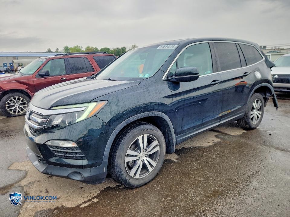 2018 HONDA PILOT EXL – Lot 50884846 auction photo