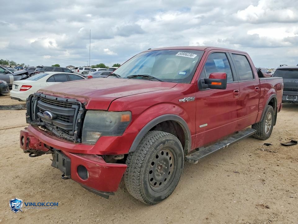 2013 FORD F150 SUPERCREW – Lot 50886236 auction photo