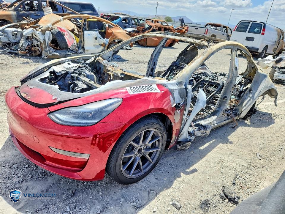 2023 TESLA MODEL 3 – Lot 50886906 auction photo