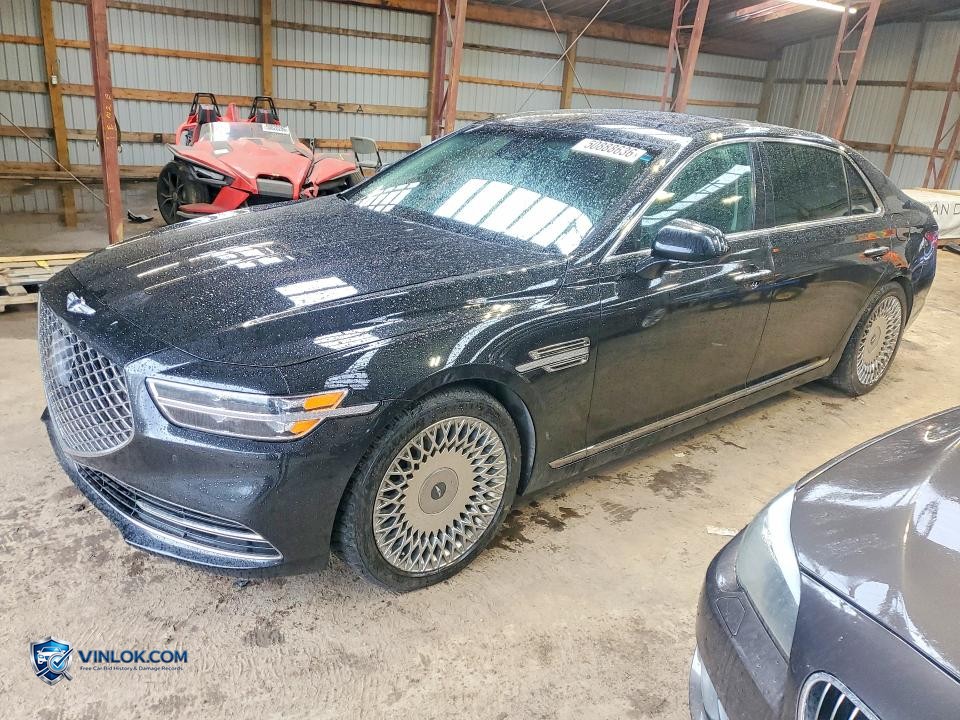 2021 GENESIS G90 ULTIMATE – Lot 50888636 auction photo