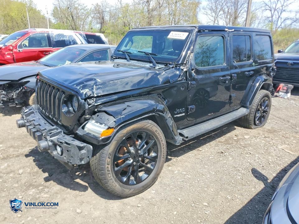 2022 JEEP WRANGLER UNLIMITED SAHARA – Lot 50888826 auction photo