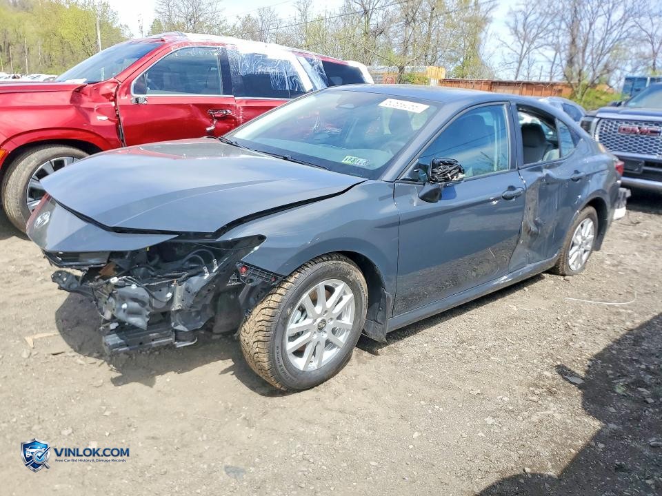 2025 TOYOTA CAMRY HYBRID LE SEDAN – Lot 50889266 auction photo