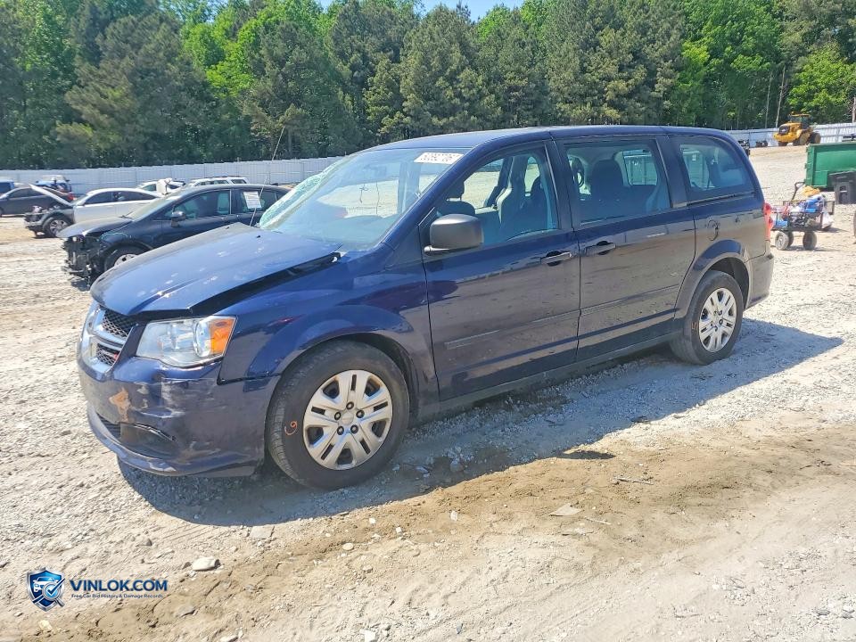 2016 DODGE GRAND CARAVAN SE – Lot 50892706 auction photo