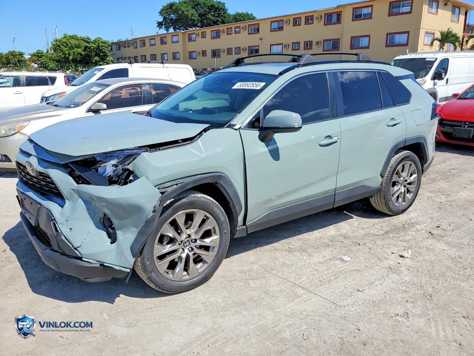 2020 TOYOTA RAV4 XLE PREMIUM – Lot 50892856 auction photo