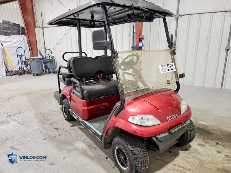 2023 ICON LT-B627.2+2 GOLF CART – Lot 50894416 auction photo