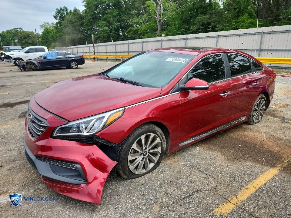 2016 HYUNDAI SONATA SPORT – Lot 50895536 auction photo