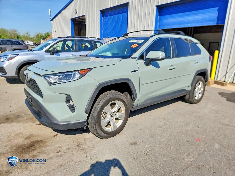 2020 TOYOTA RAV4 HYBRID XLE – Lot 50896996 auction photo