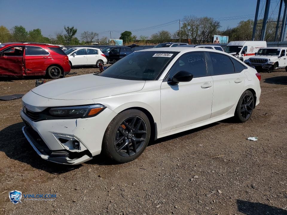 2022 HONDA CIVIC – Lot 50897806 auction photo