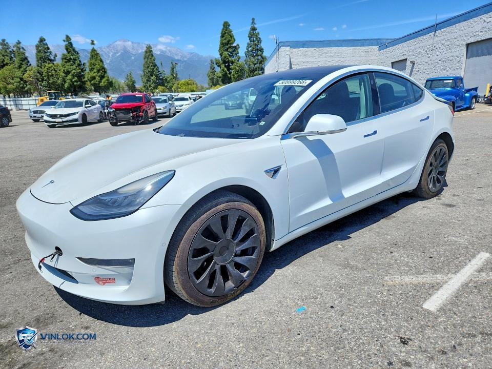 2018 TESLA MODEL 3 – Lot 50899266 auction photo