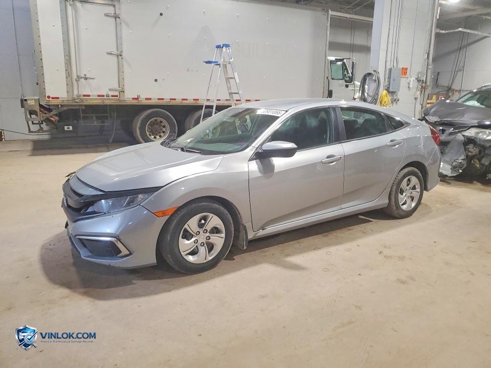 2020 HONDA CIVIC LX – Lot 50901066 auction photo