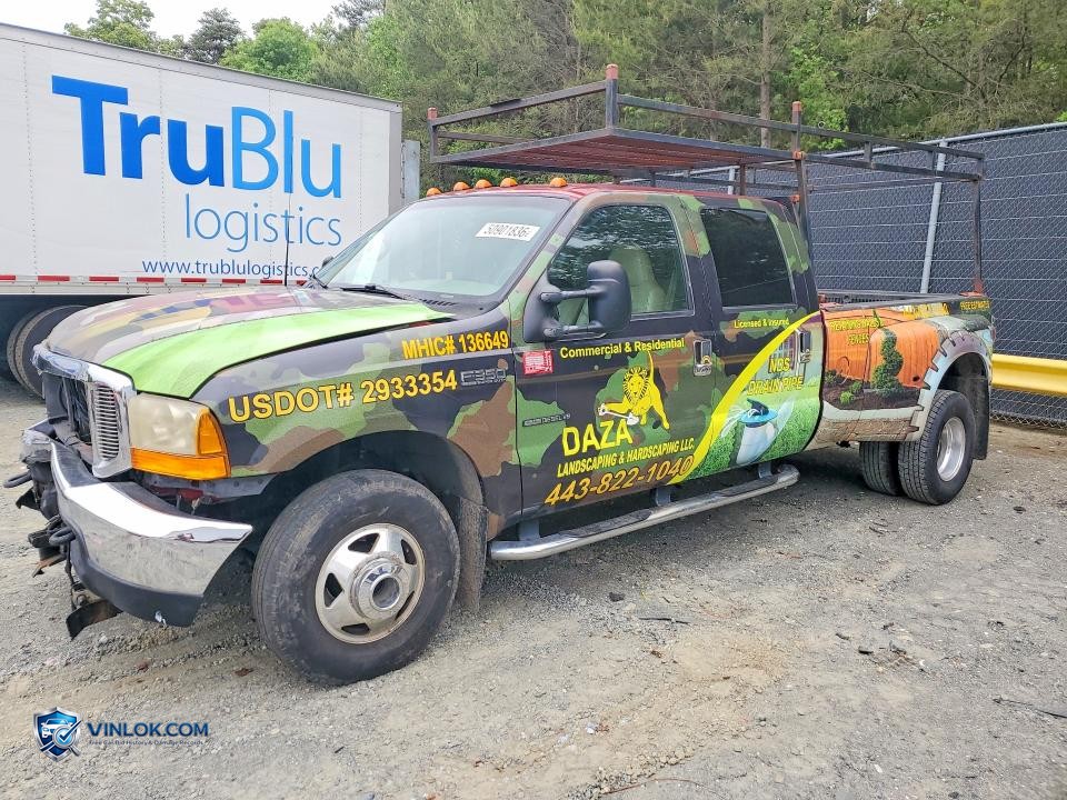 2001 FORD F350 SUPER DUTY – Lot 50901836 auction photo