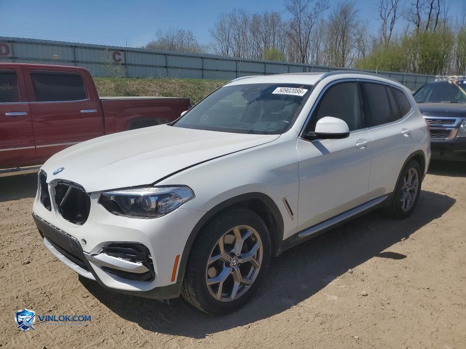 2021 BMW X3 XDRIVE30I – Lot 50902086 auction photo