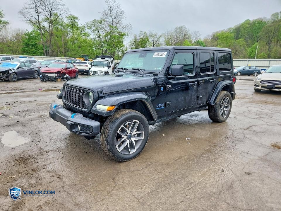 2024 JEEP WRANGLER 4XE – Lot 50907586 auction photo