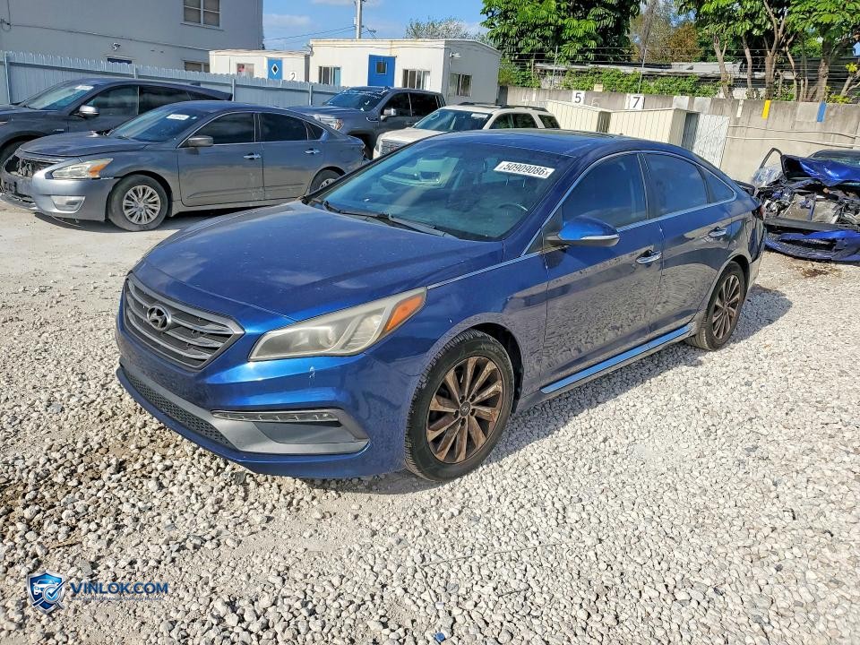 2017 HYUNDAI SONATA SPORT – Lot 50909086 auction photo