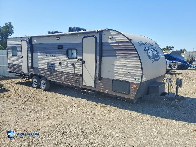 2017 FOREST RIVER GREY WOLF CAMPER – Lot 50910966 auction photo