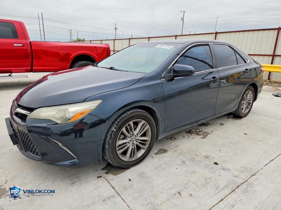 2015 TOYOTA CAMRY SE – Lot 50917516 auction photo