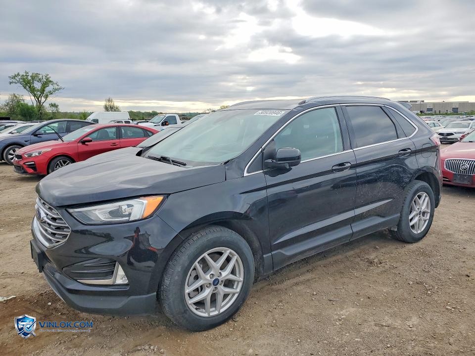 2021 FORD EDGE SEL – Lot 50920946 auction photo